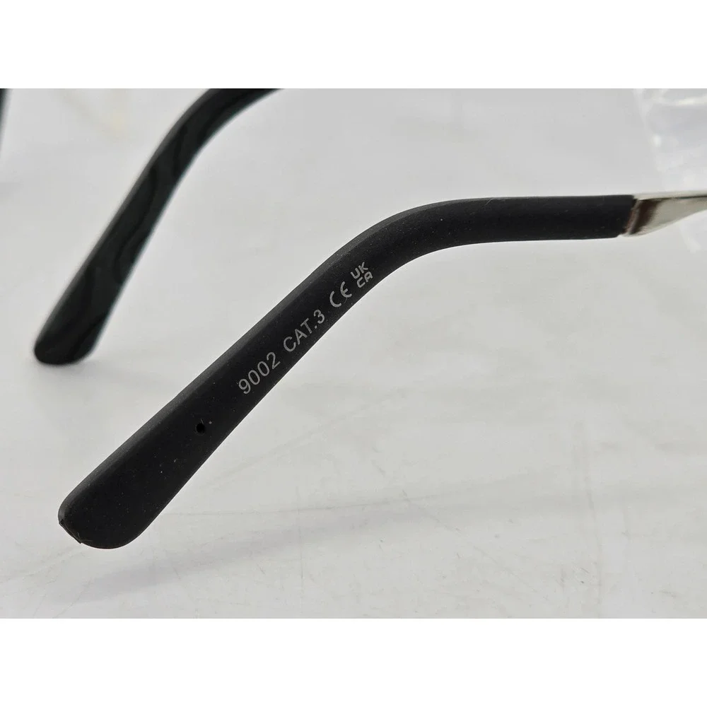 Style Aviator Sunglasses Unisex OS Multicolor Mirrored Lens Metal Frame -NEW